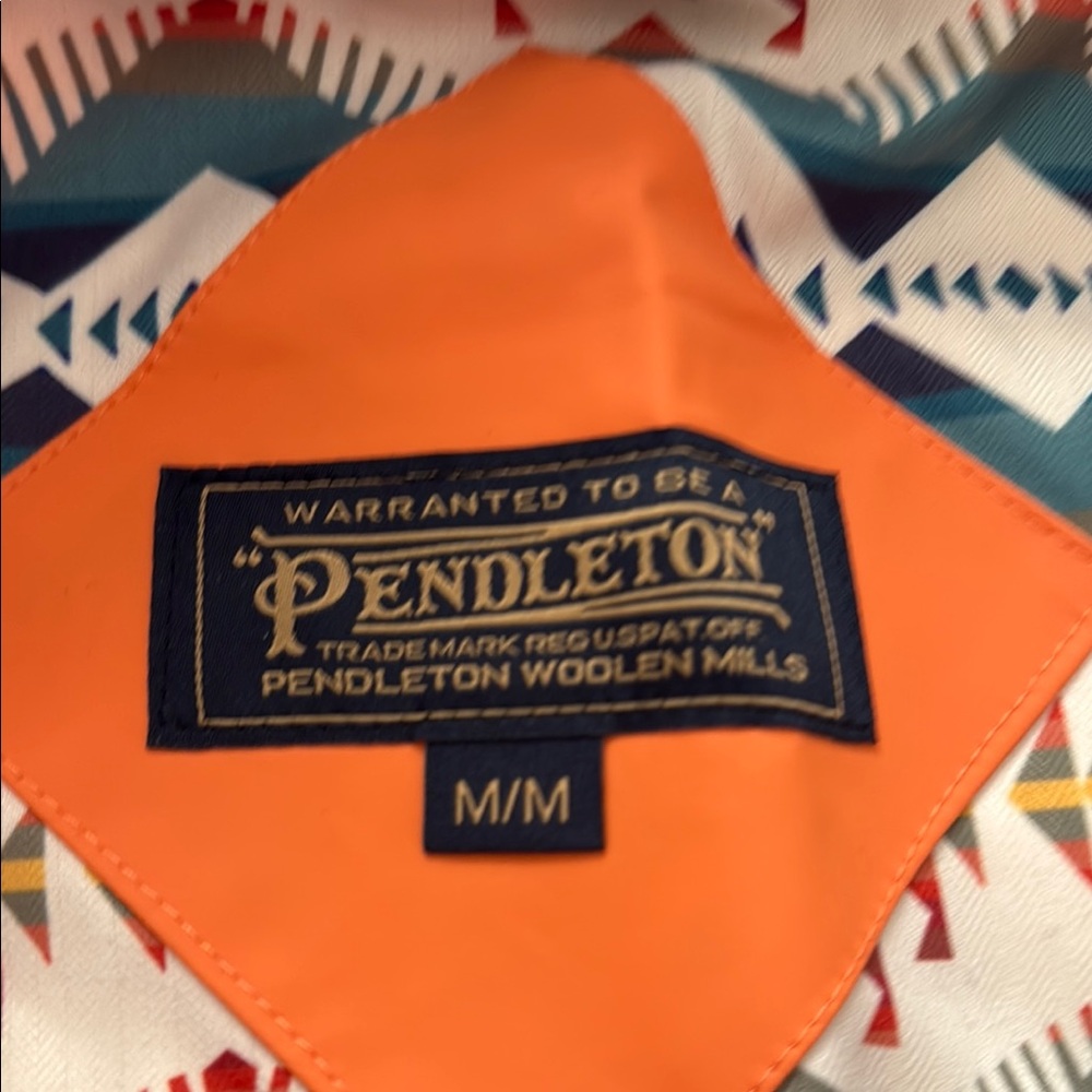 Pendleton Orange Rain Jacket - image 3